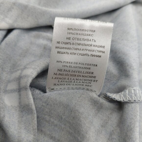 Zennilo Dress Size Small Blue Multicolor Plaid Short Sleeve Tunic With Pockets - Picture 9 of 9